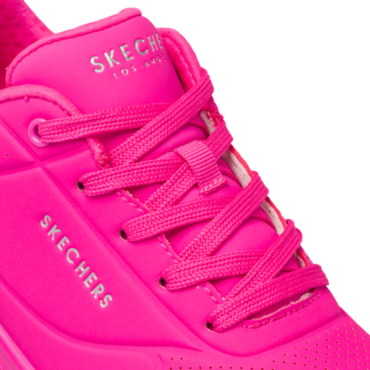 Sneakers fucsia con suola ad aria Skechers Uno - Image 6