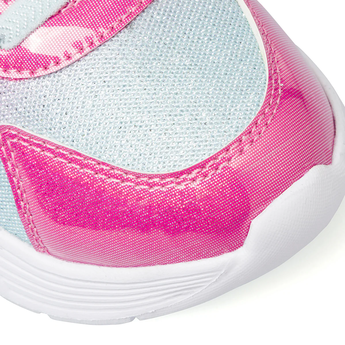 Sneakers fucsia da bambina con glitter e cuoricini Le scarpe di Alice - Image 5