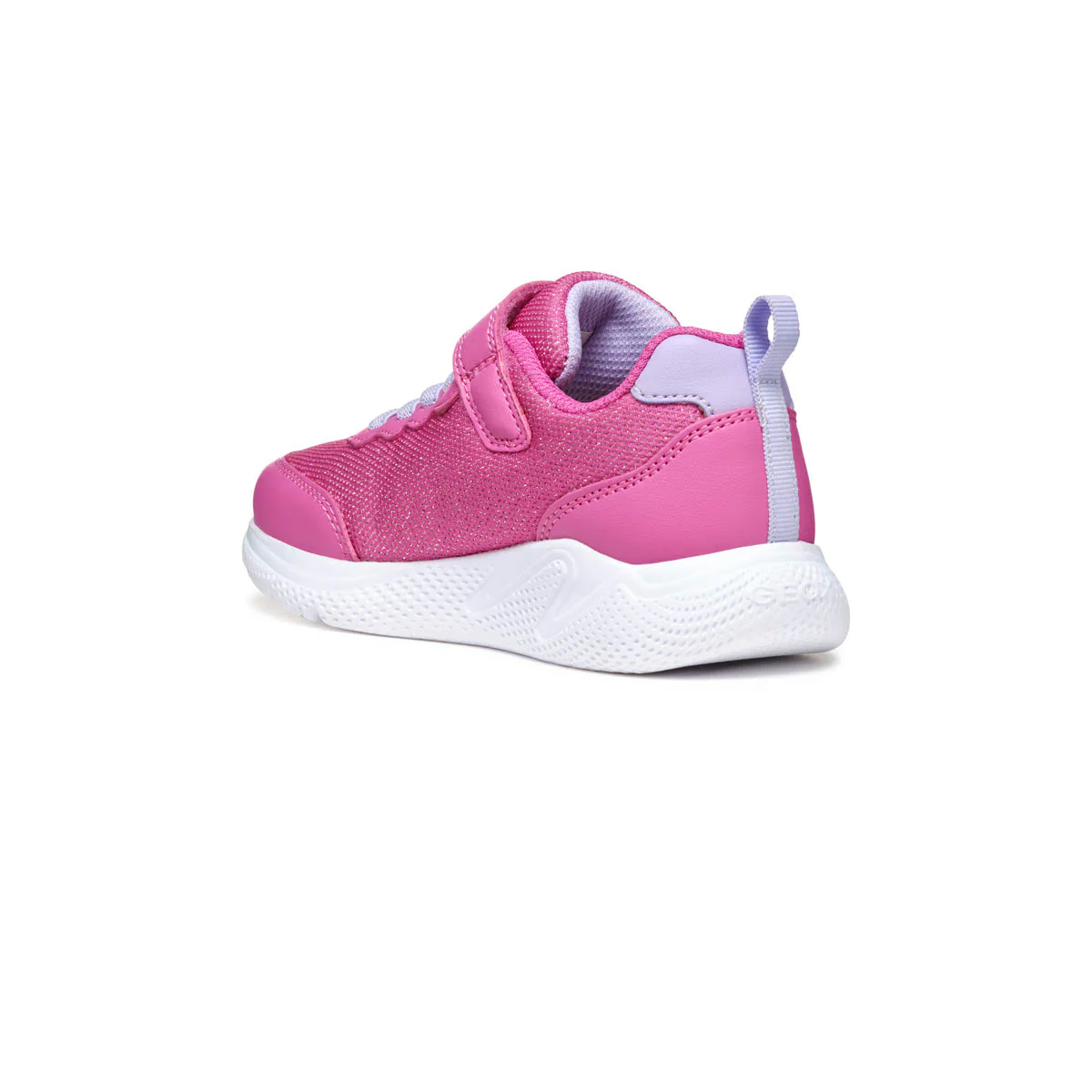 Sneakers fucsia da Bambina con stella laterale iridescente Geox - Image 3
