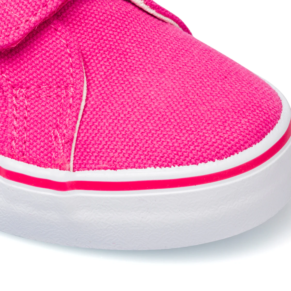 Sneakers fucsia in tessuto da bambina con logo a contrasto Benetton Prince Cvs - Image 5