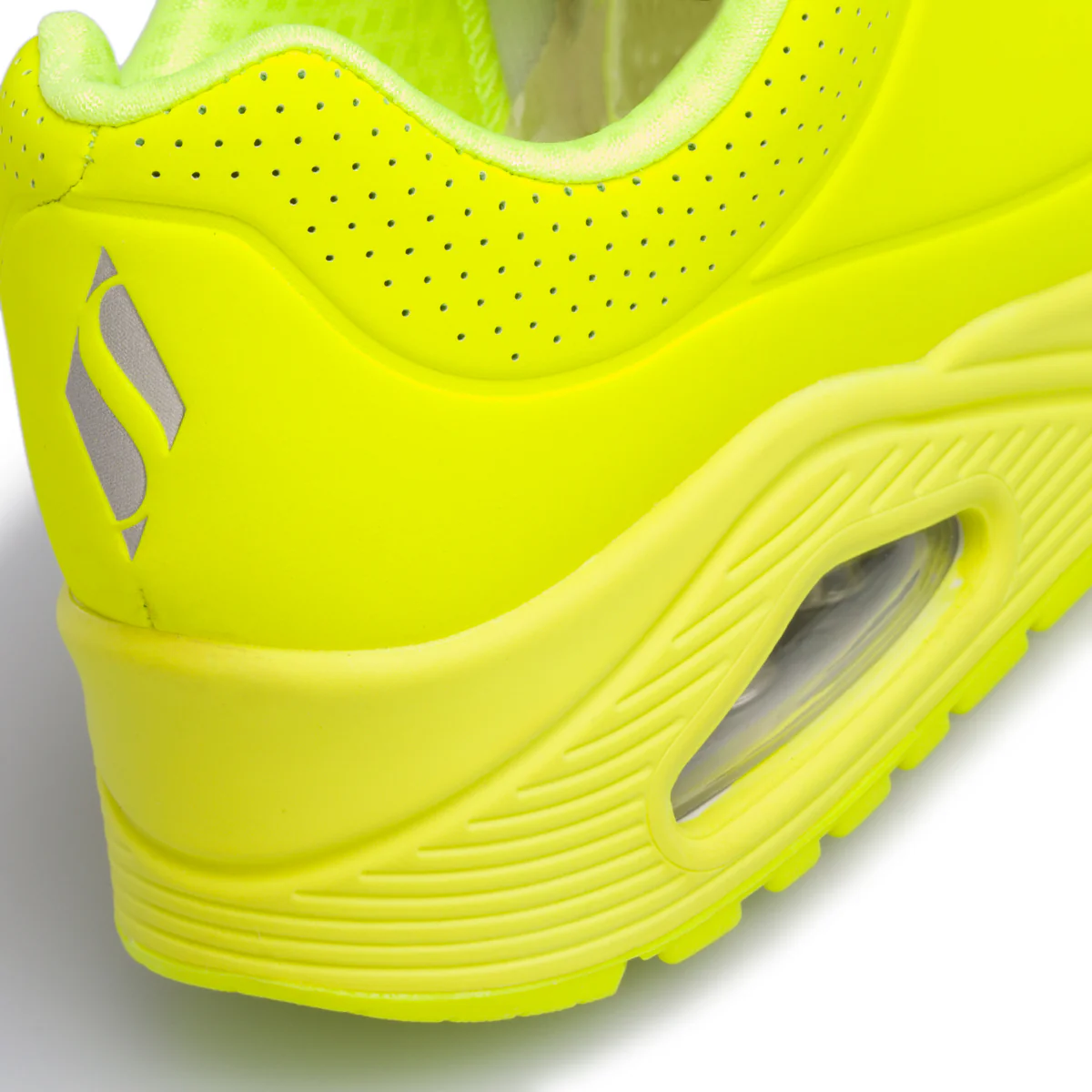 Sneakers gialle con suola ad aria Skechers Uno - Image 7
