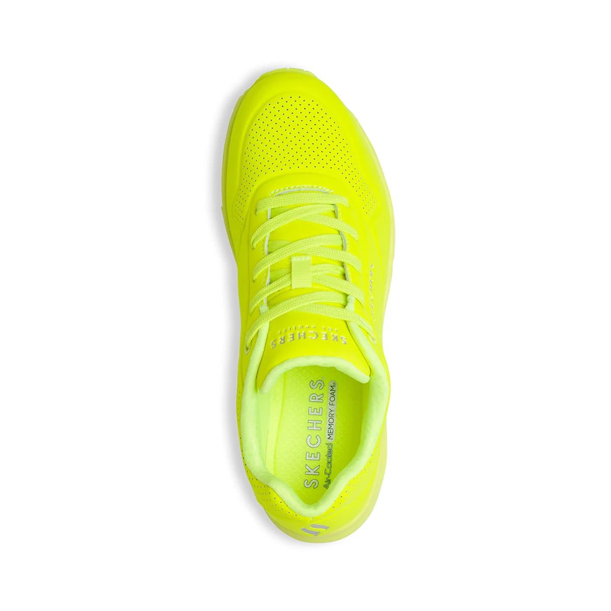 Sneakers gialle con suola ad aria Skechers Uno - Image 8