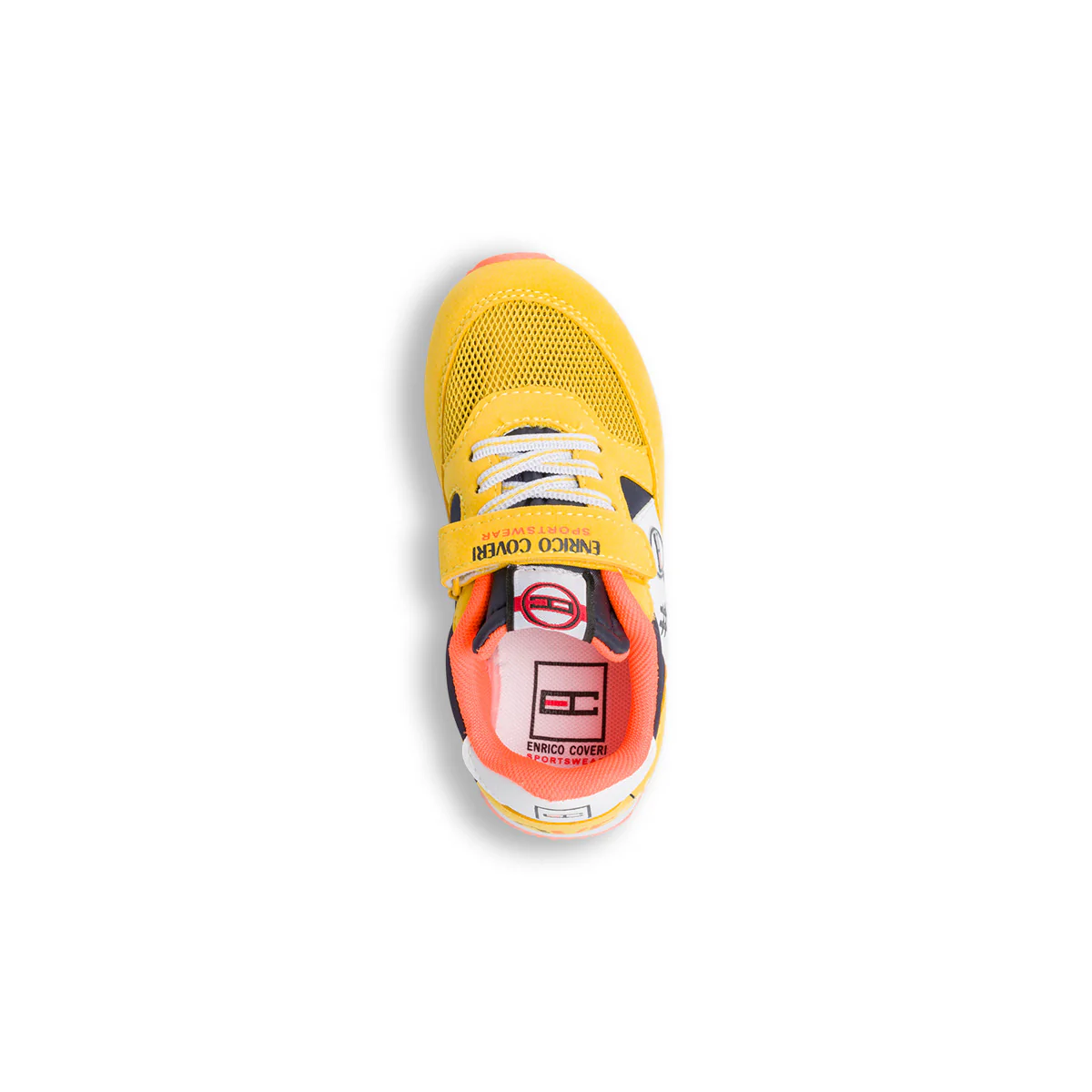 Sneakers gialle da bambino con velcro e lacci Enrico Coveri - Image 7