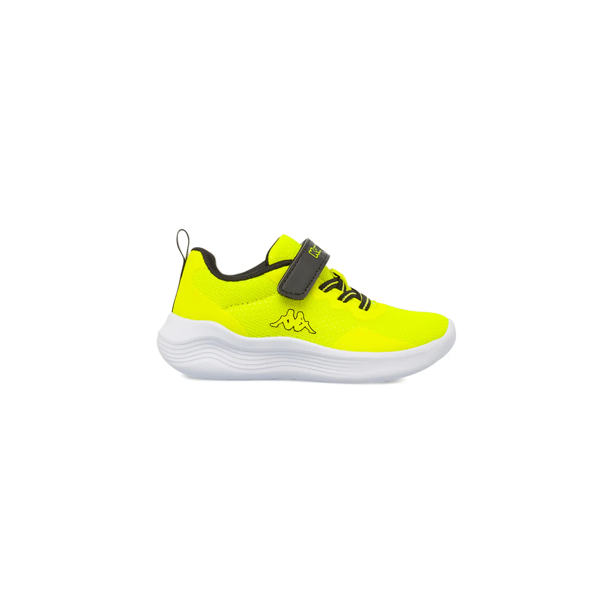 Sneakers gialle da Primi Passi Bambino con strappo Kappa