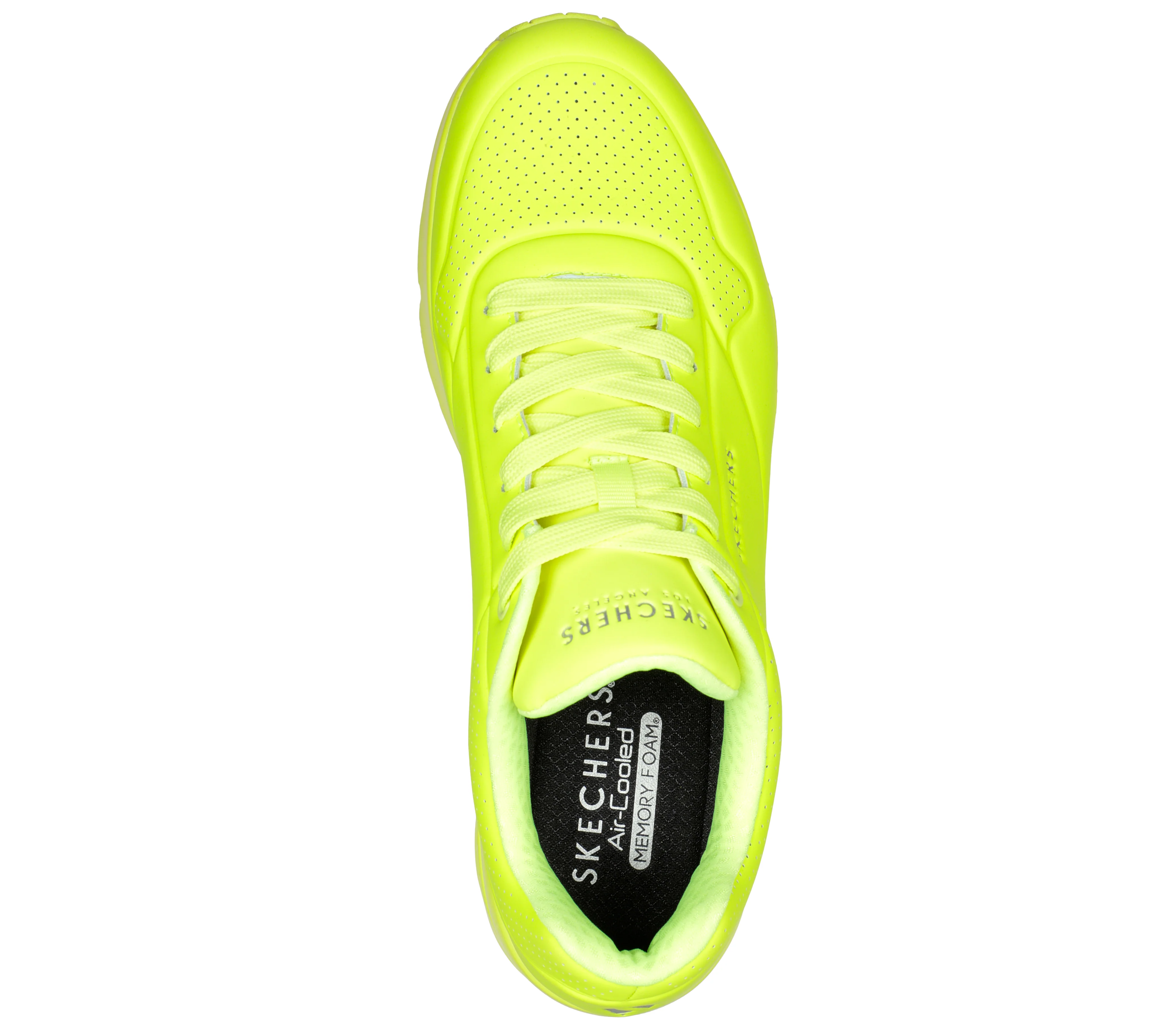 Sneakers gialle da uomo con suola ad aria Skechers Uno - Stand On Air - Image 2