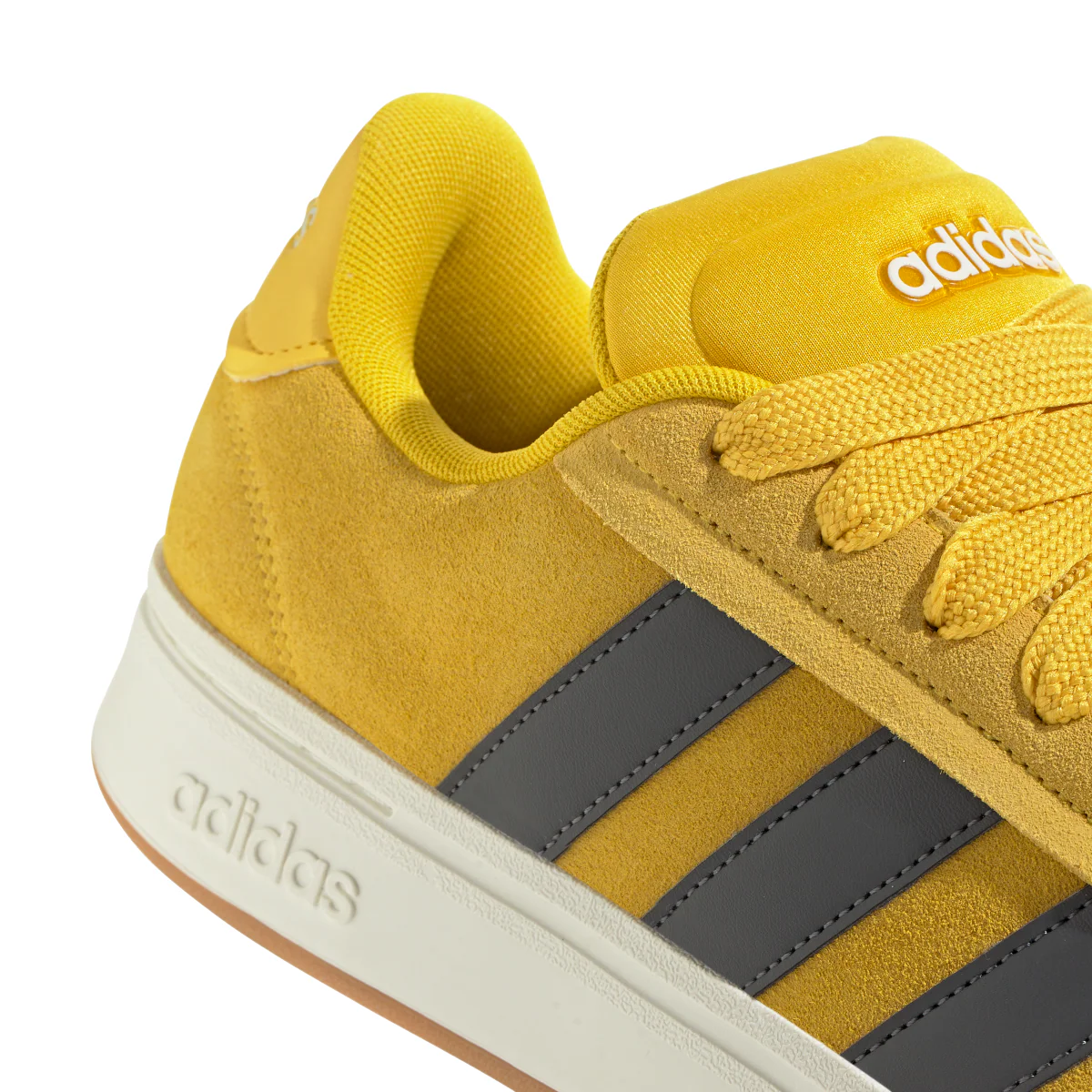 Sneakers gialle da Uomo effetto scamosciato adidas Grand Court Alpha 00s - Image 4