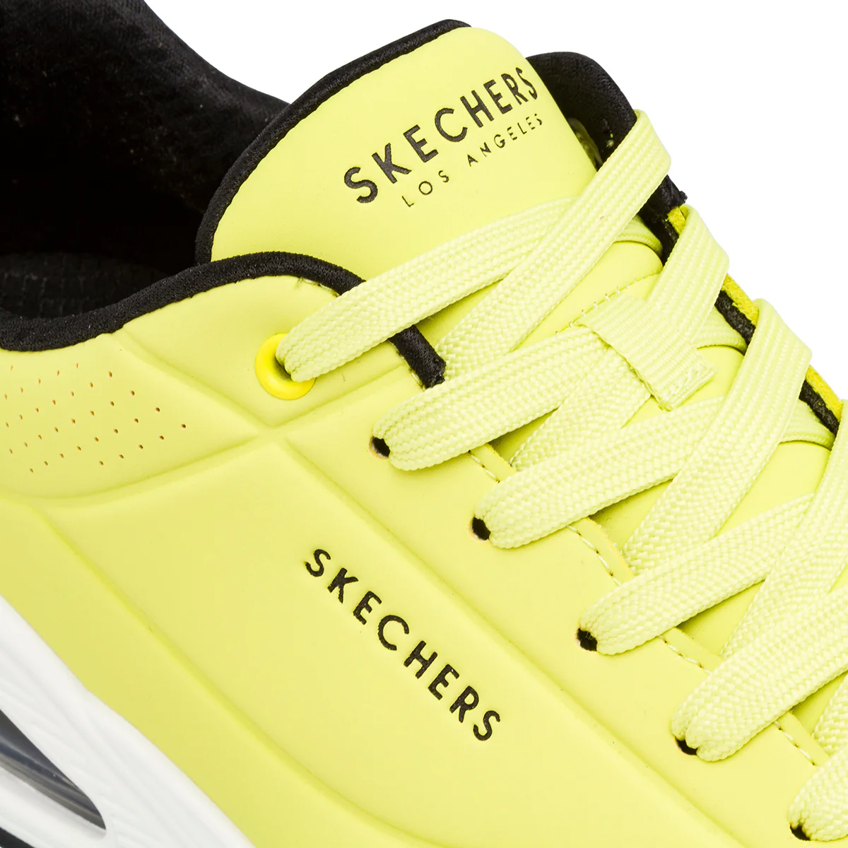 Sneakers Gialle da Uomo Skechers UNO Stand On Air - Image 5
