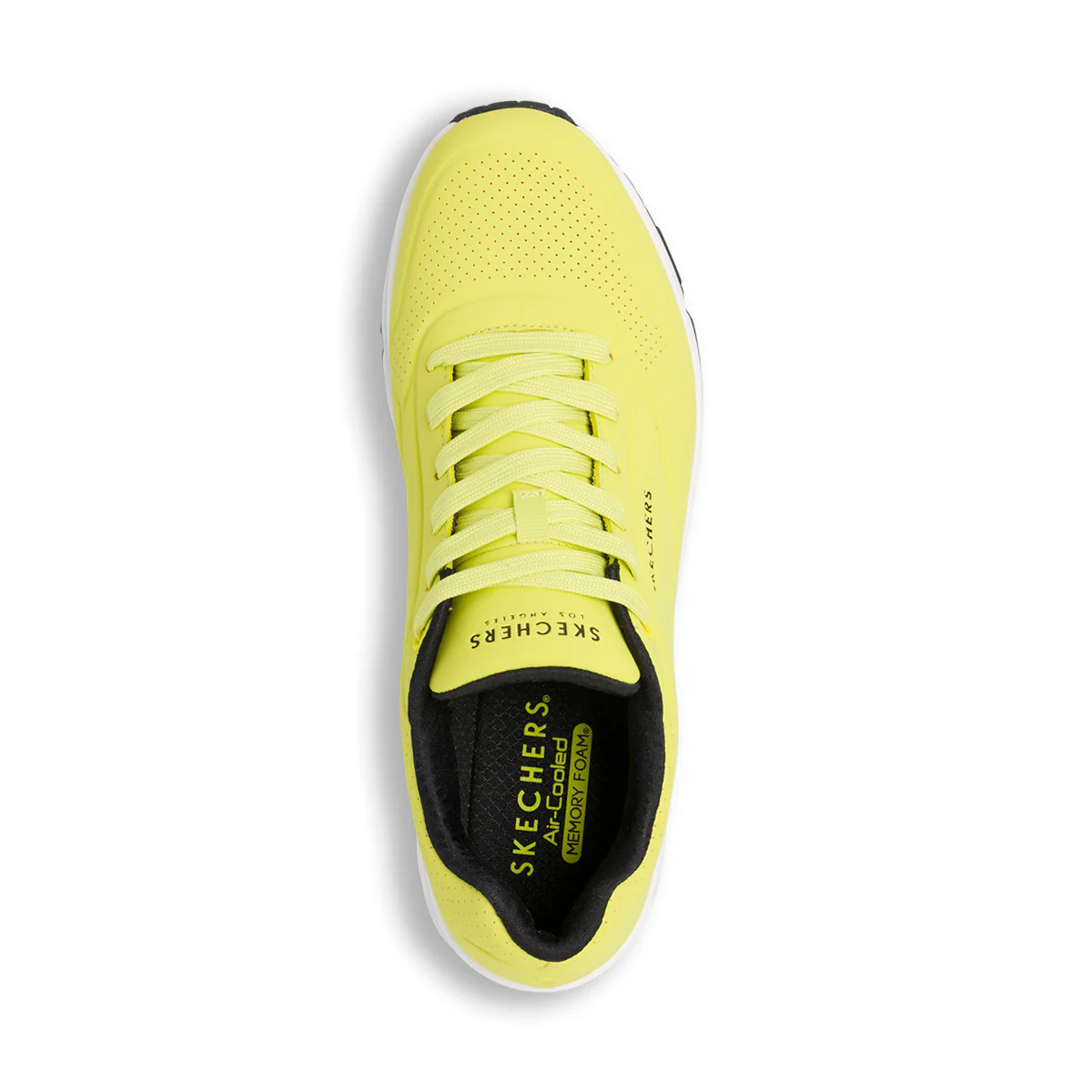 Sneakers Gialle da Uomo Skechers UNO Stand On Air - Image 6