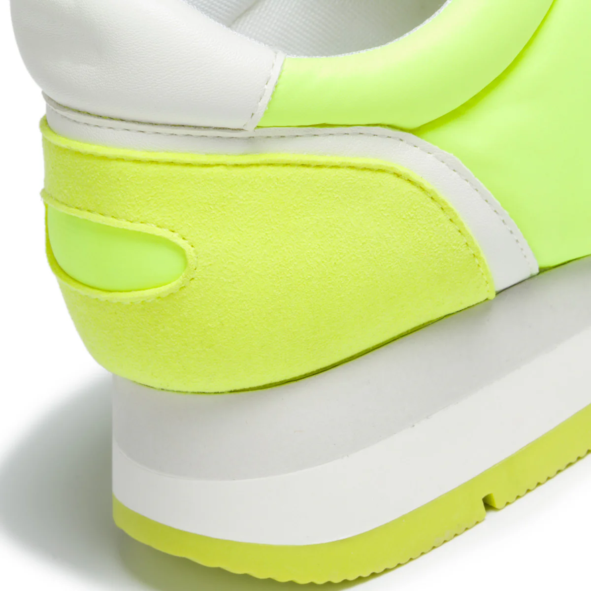 Sneakers gialle e bianche in tessuto e similpelle Lora Ferres - Image 7