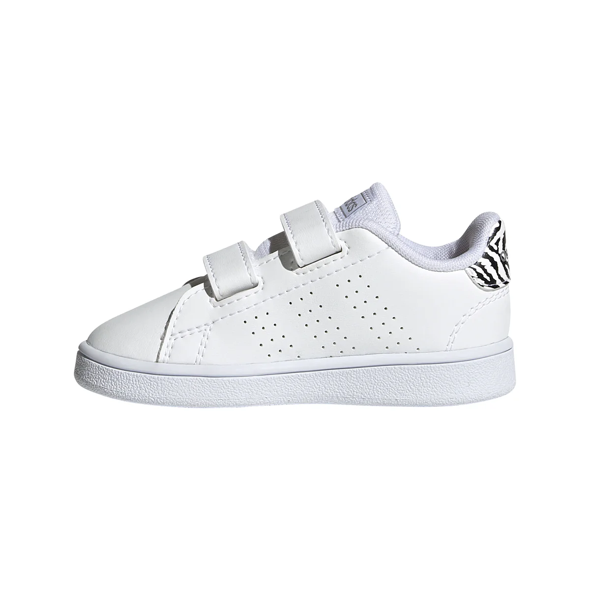 Sneakers grigie con chiusura a strappo adidas Advantage - Image 2