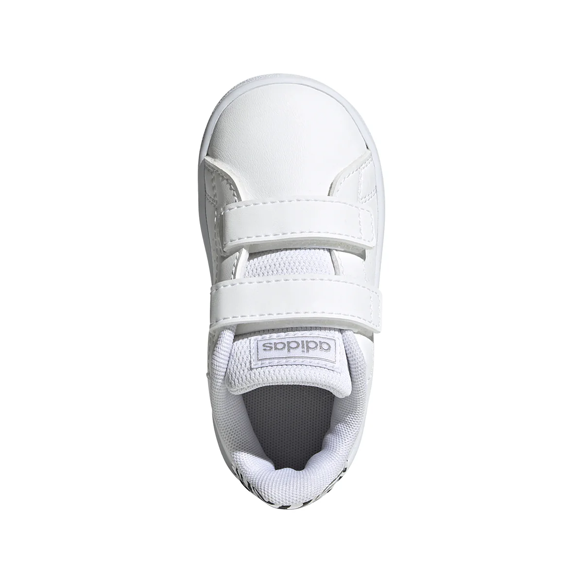 Sneakers grigie con chiusura a strappo adidas Advantage - Image 3