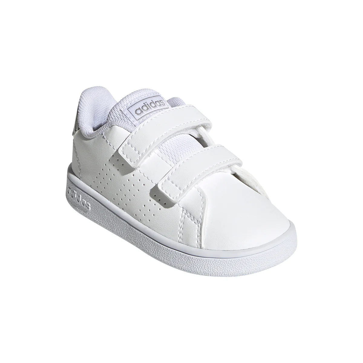 Sneakers grigie con chiusura a strappo adidas Advantage - Image 4