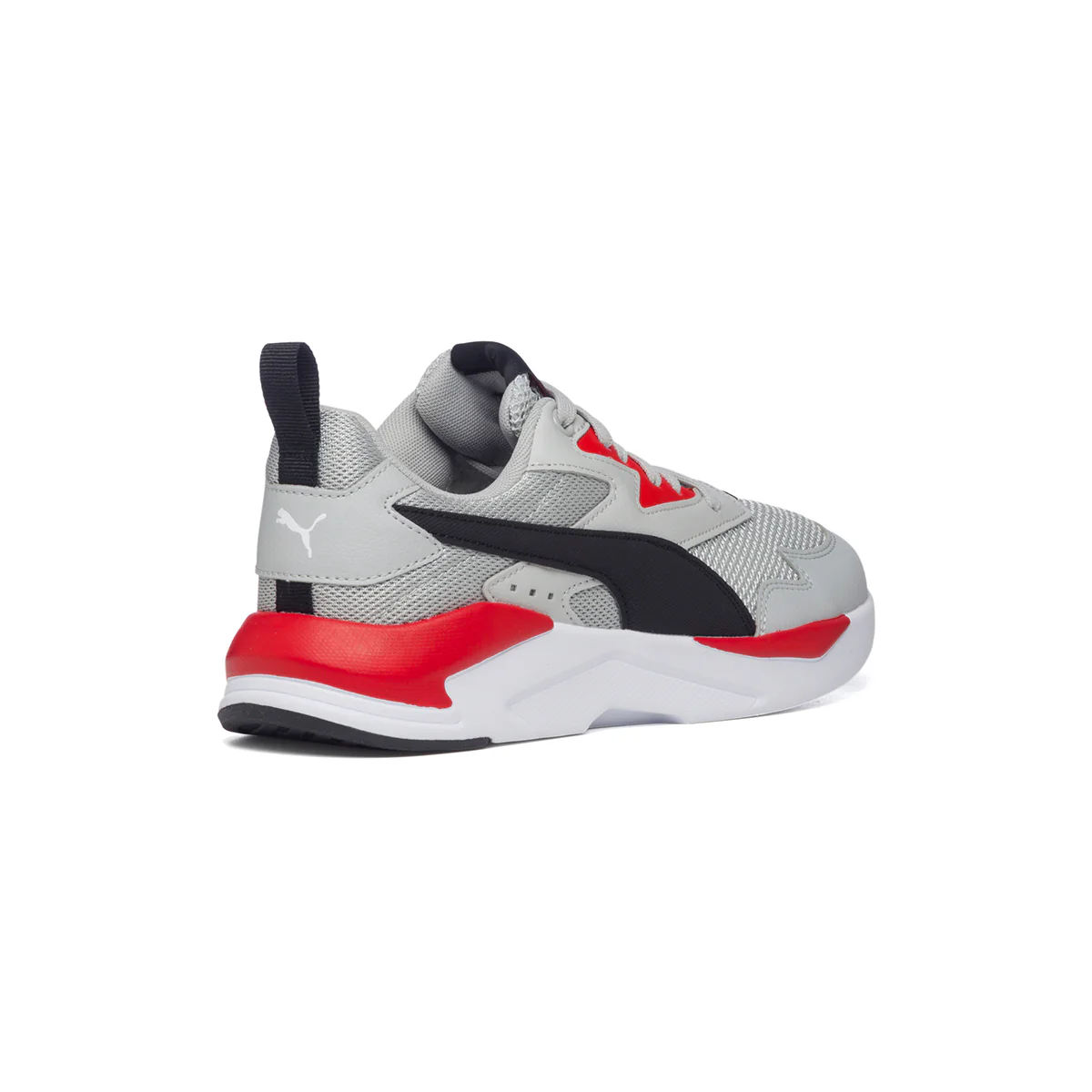 Sneakers grigie con dettagli rossi e neri Puma X-Ray Lite Jr - Image 3