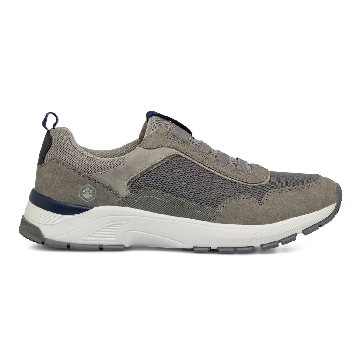 Sneakers grigie con logo laterale Lumberjack Travis II