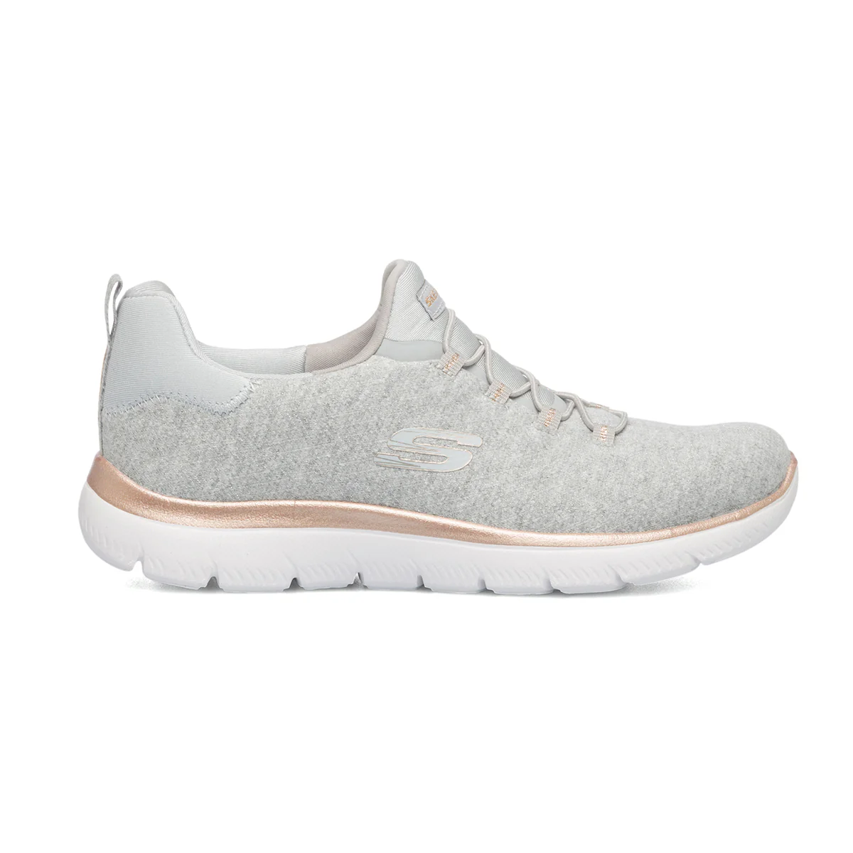 Sneakers grigie con sottopiede Memory Foam Skechers Summits