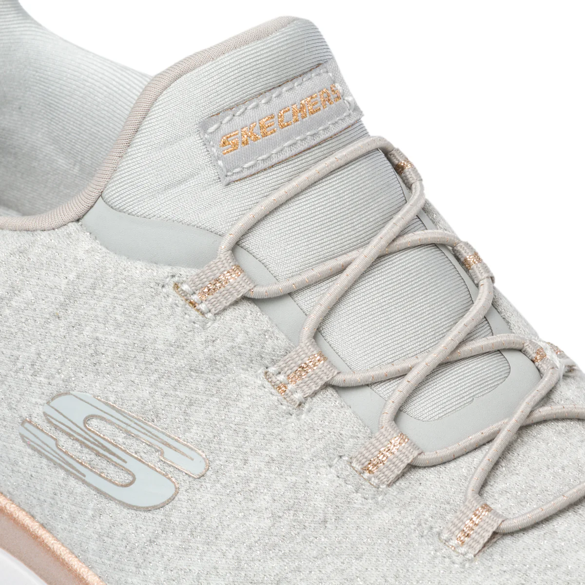 Sneakers grigie con sottopiede Memory Foam Skechers Summits - Image 6