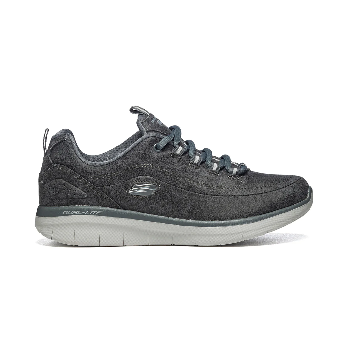 Sneakers grigie con sottopiede Memory Foam Skechers Synergy 2.0