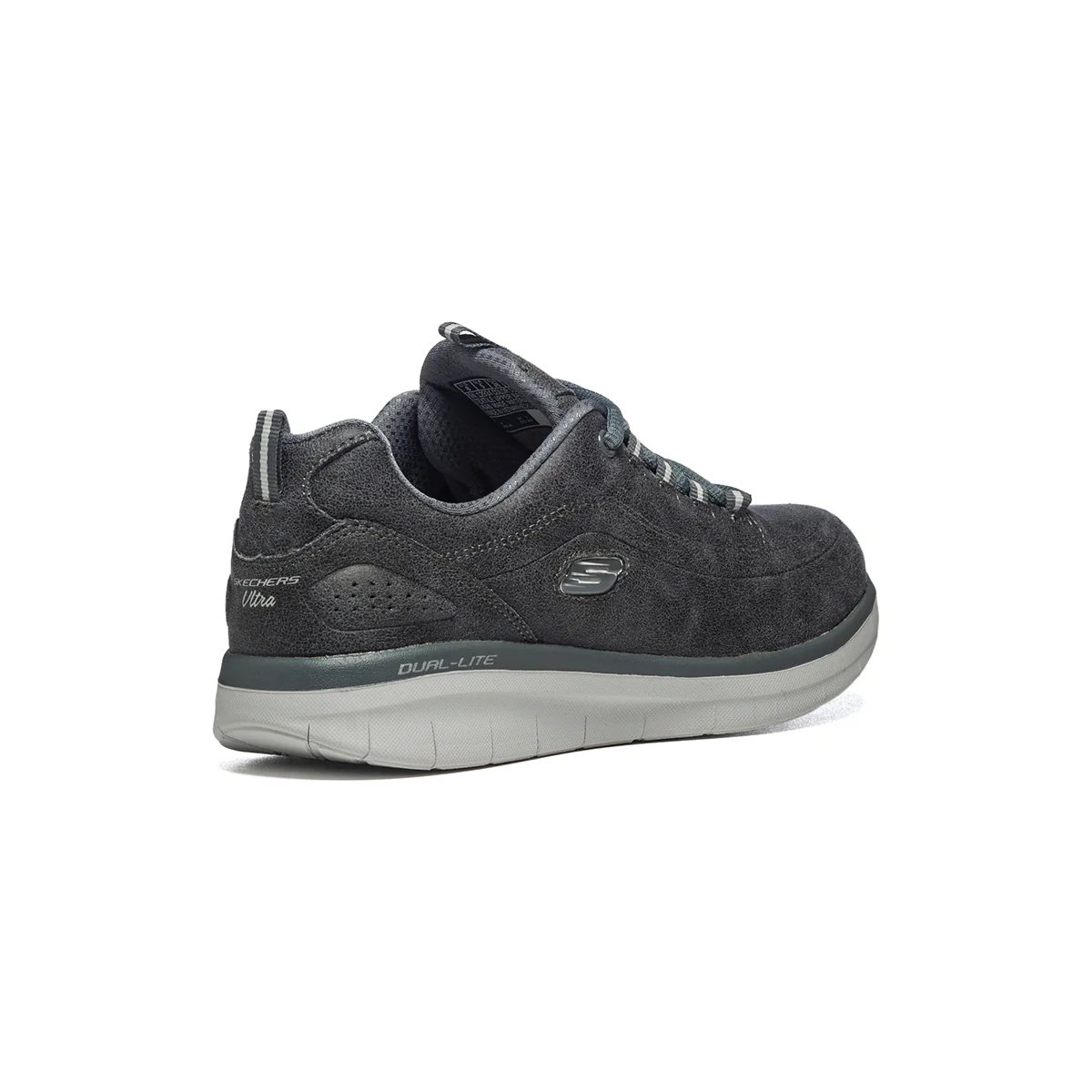 Sneakers grigie con sottopiede Memory Foam Skechers Synergy 2.0 - Image 3
