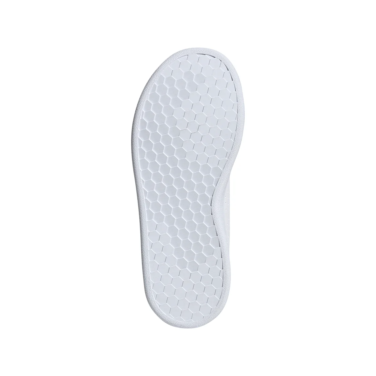 Sneakers grigie con strisce traforate adidas Advantage - Image 7