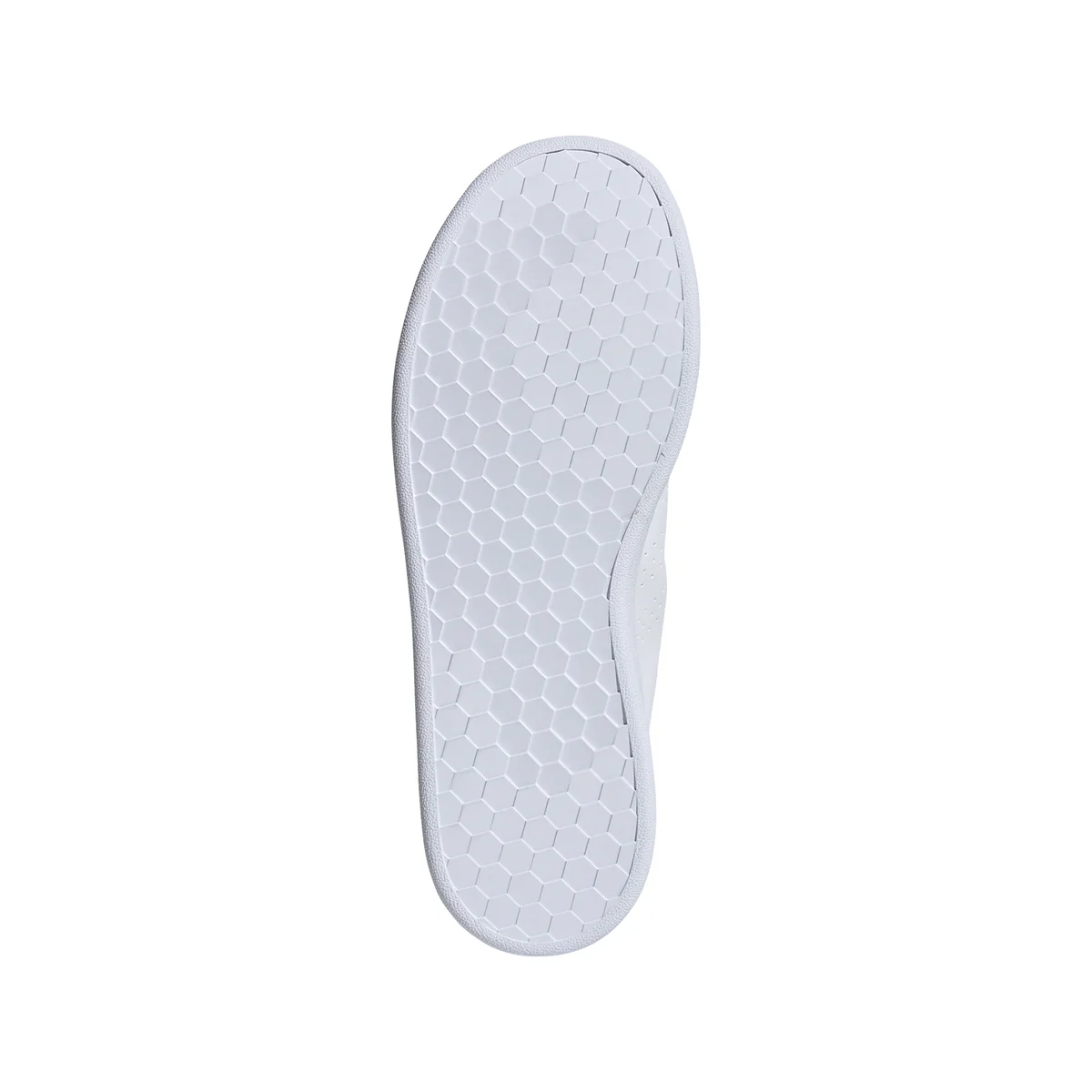 Sneakers grigie con strisce traforate adidas Advantage - Image 8