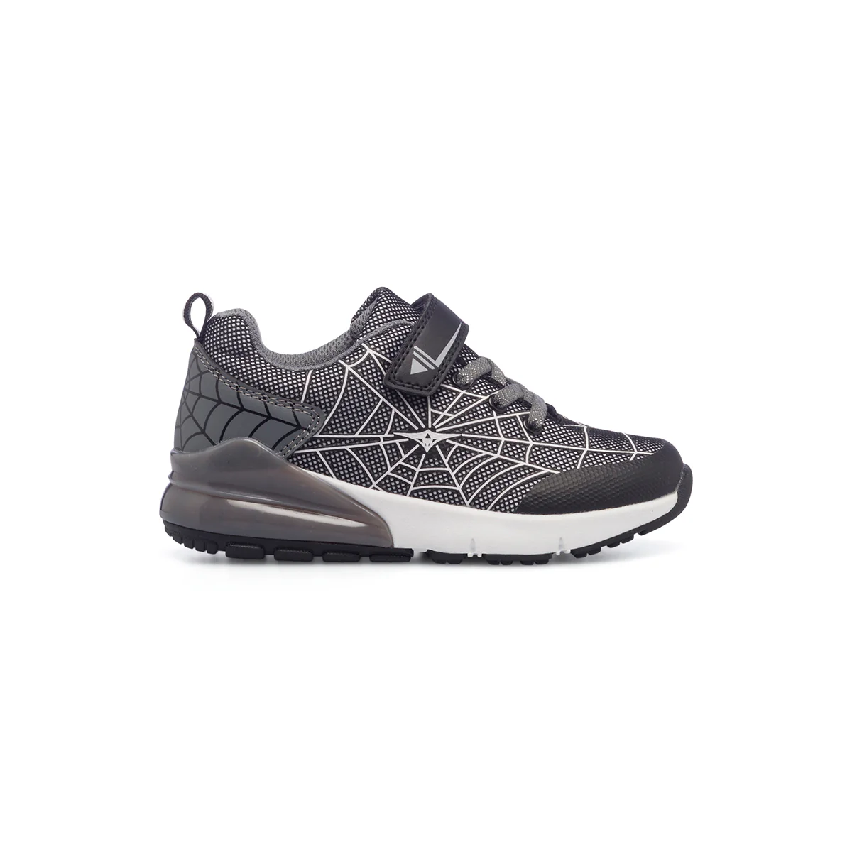 Sneakers grigie da bambino con luci nella suola Birilli & Monelli