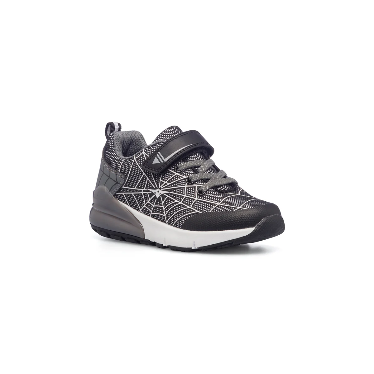 Sneakers grigie da bambino con luci nella suola Birilli & Monelli - Image 2