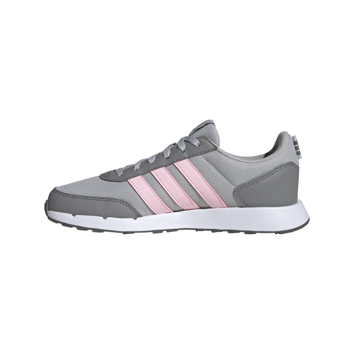 Sneakers Grigie da Donna con dettagli rosa adidas Run50S - Image 5