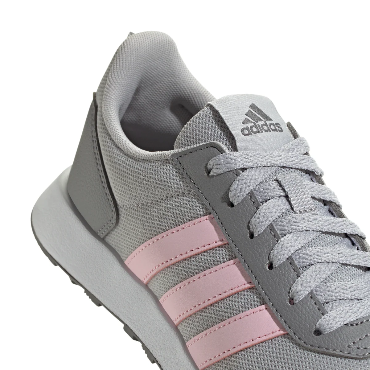 Sneakers Grigie da Donna con dettagli rosa adidas Run50S - Image 8