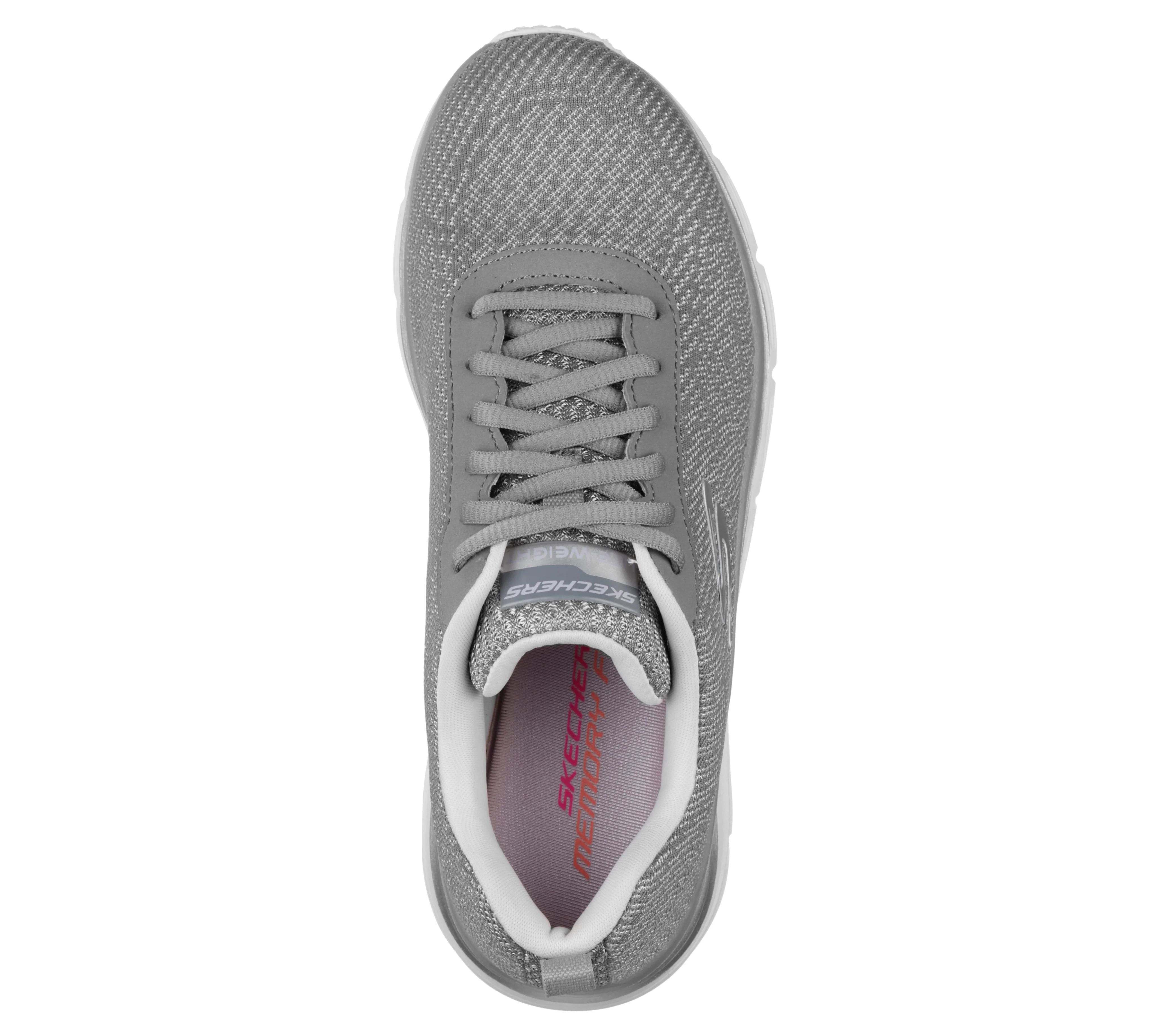 Sneakers grigie da donna con soletta Memory Foam Skechers Fashion Fit - Bold Boundaries - Image 2