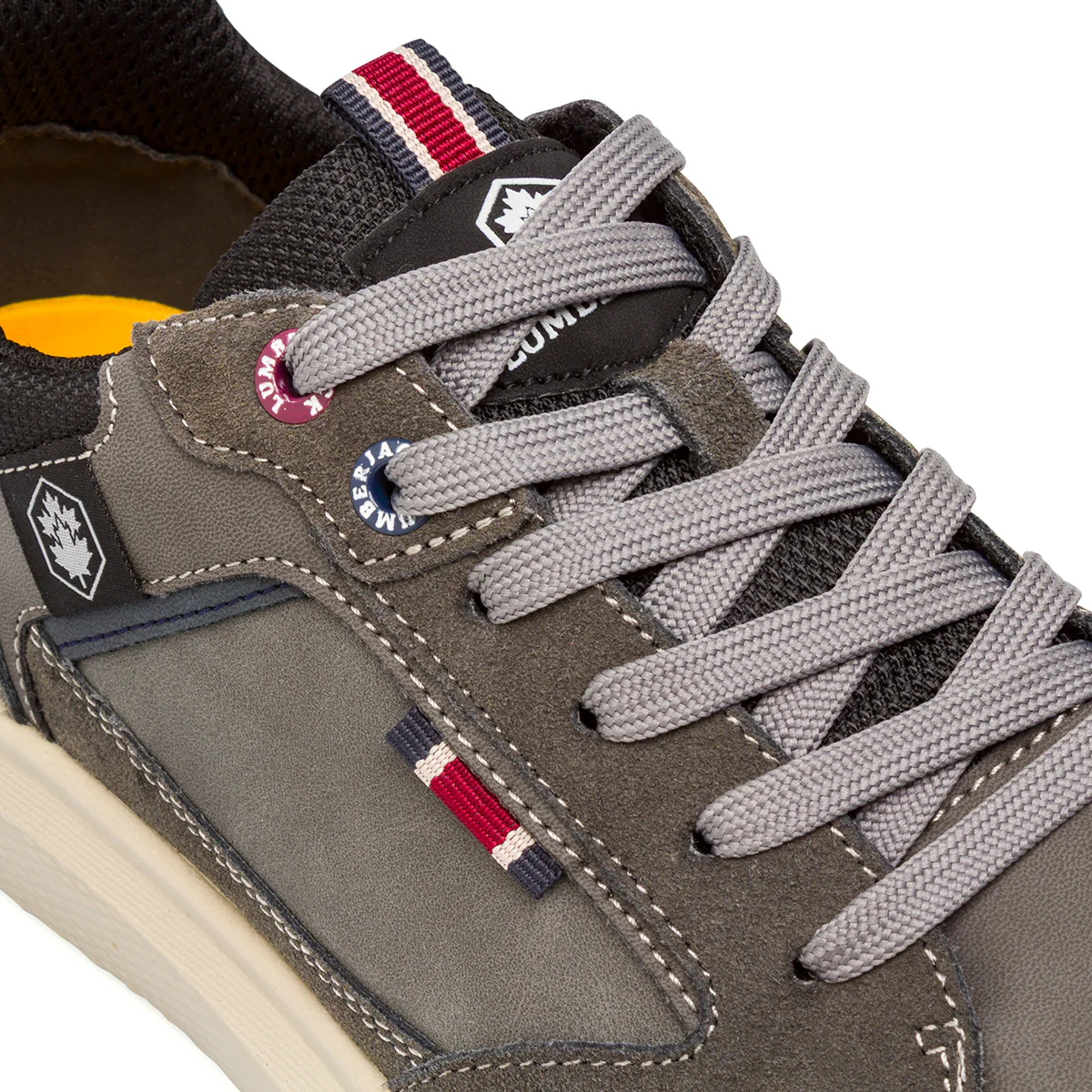 Sneakers Grigie da Uomo con inserti in contrasto Lumberjack - Image 5