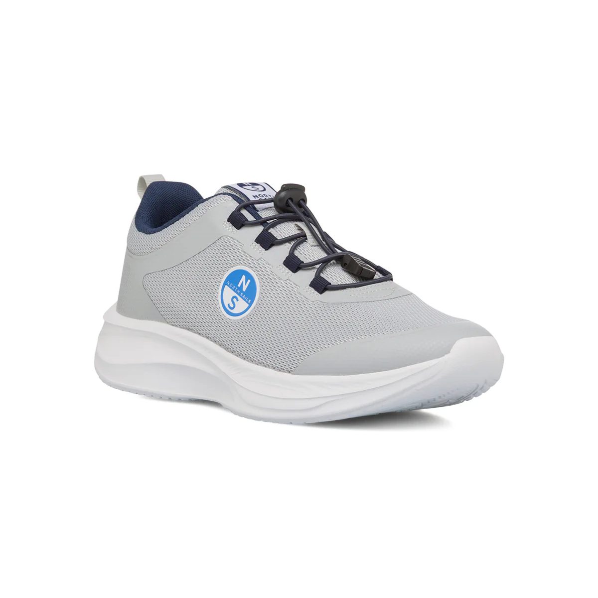Sneakers grigie da Uomo con laccio elastico North Sails - Image 2