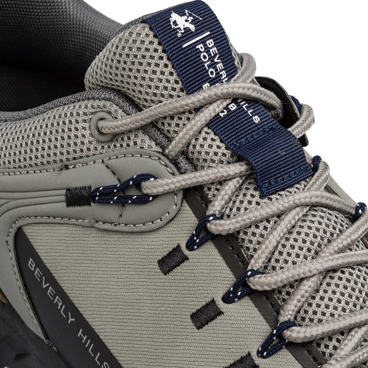 Sneakers grigie da uomo con logo Beverly Hills Polo Club - Image 5