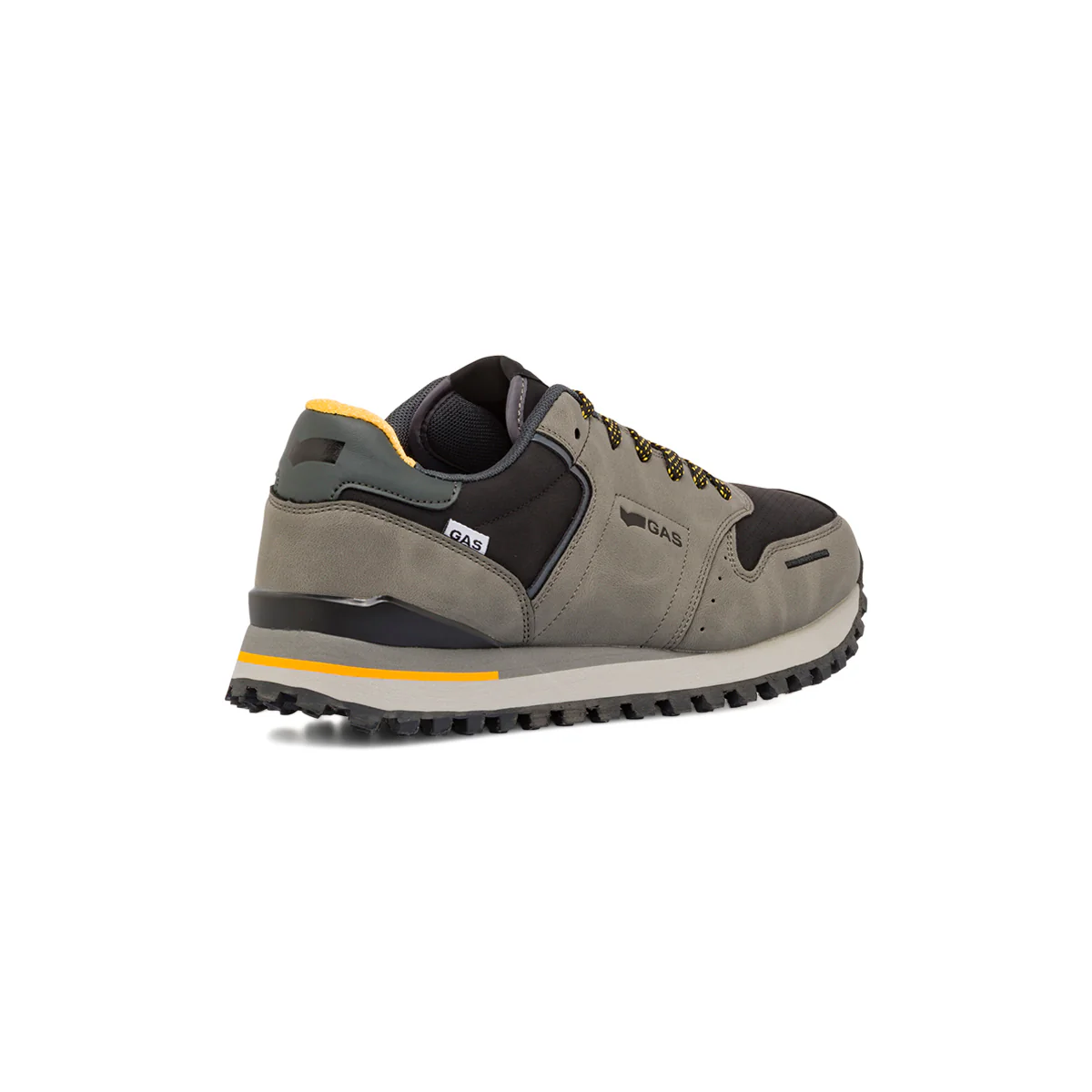 Sneakers grigie da uomo con logo Gas Alba - Image 3