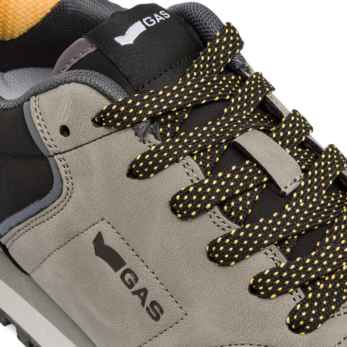 Sneakers grigie da uomo con logo Gas Alba - Image 4