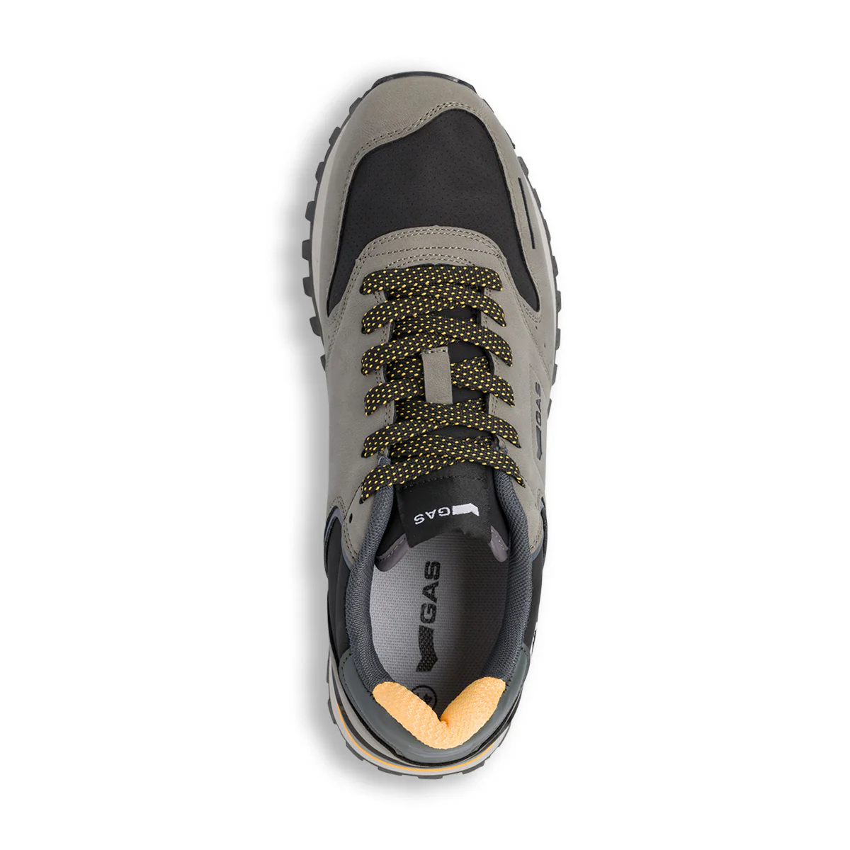 Sneakers grigie da uomo con logo Gas Alba - Image 5