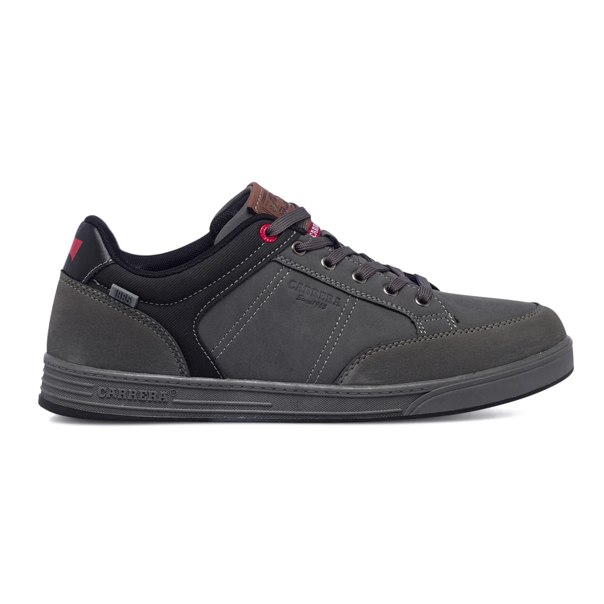 Sneakers grigie da uomo con logo laterale Carrera Rudy P Mix