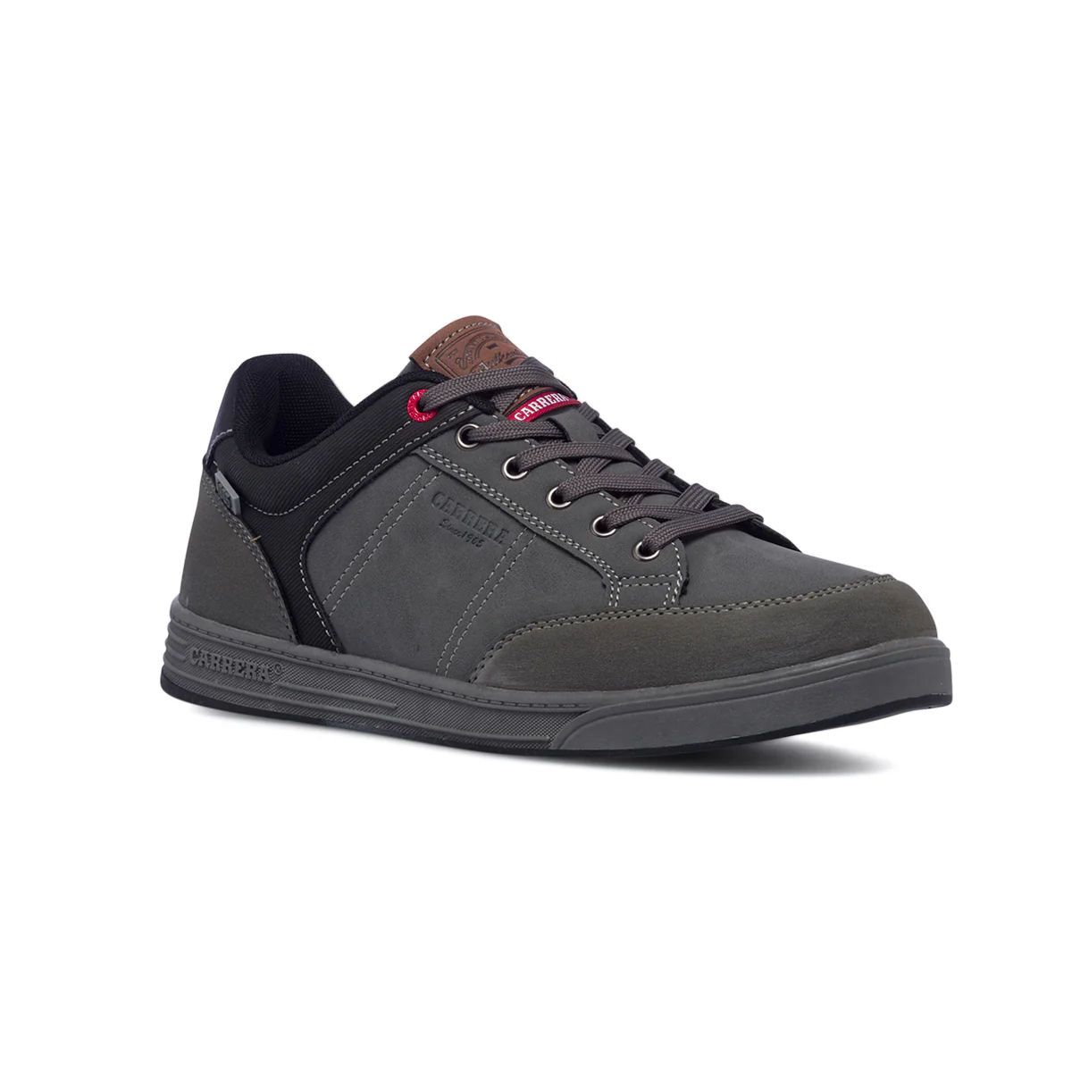 Sneakers grigie da uomo con logo laterale Carrera Rudy P Mix - Image 2
