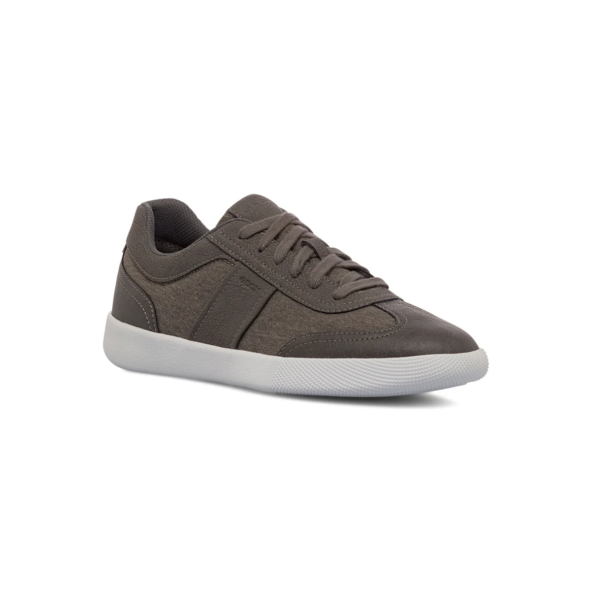 Sneakers grigie da uomo con logo laterale Geox Rieti - Image 2
