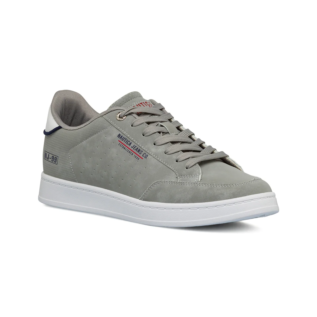 Sneakers grigie da uomo con logo laterale Nautica Jeans Martes - Image 2