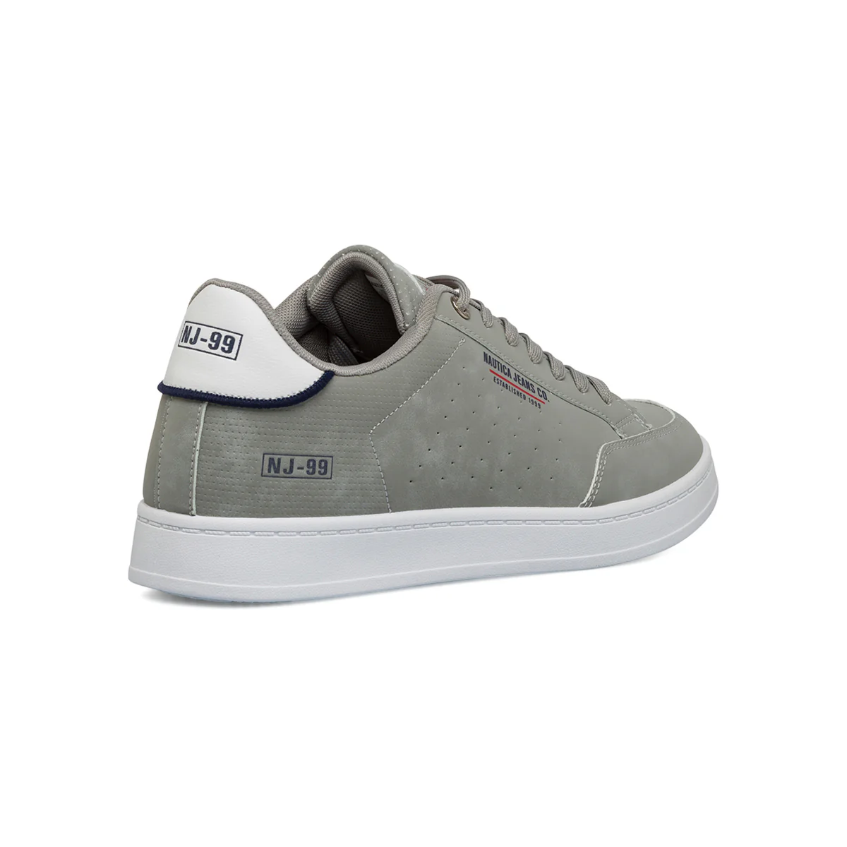 Sneakers grigie da uomo con logo laterale Nautica Jeans Martes - Image 3