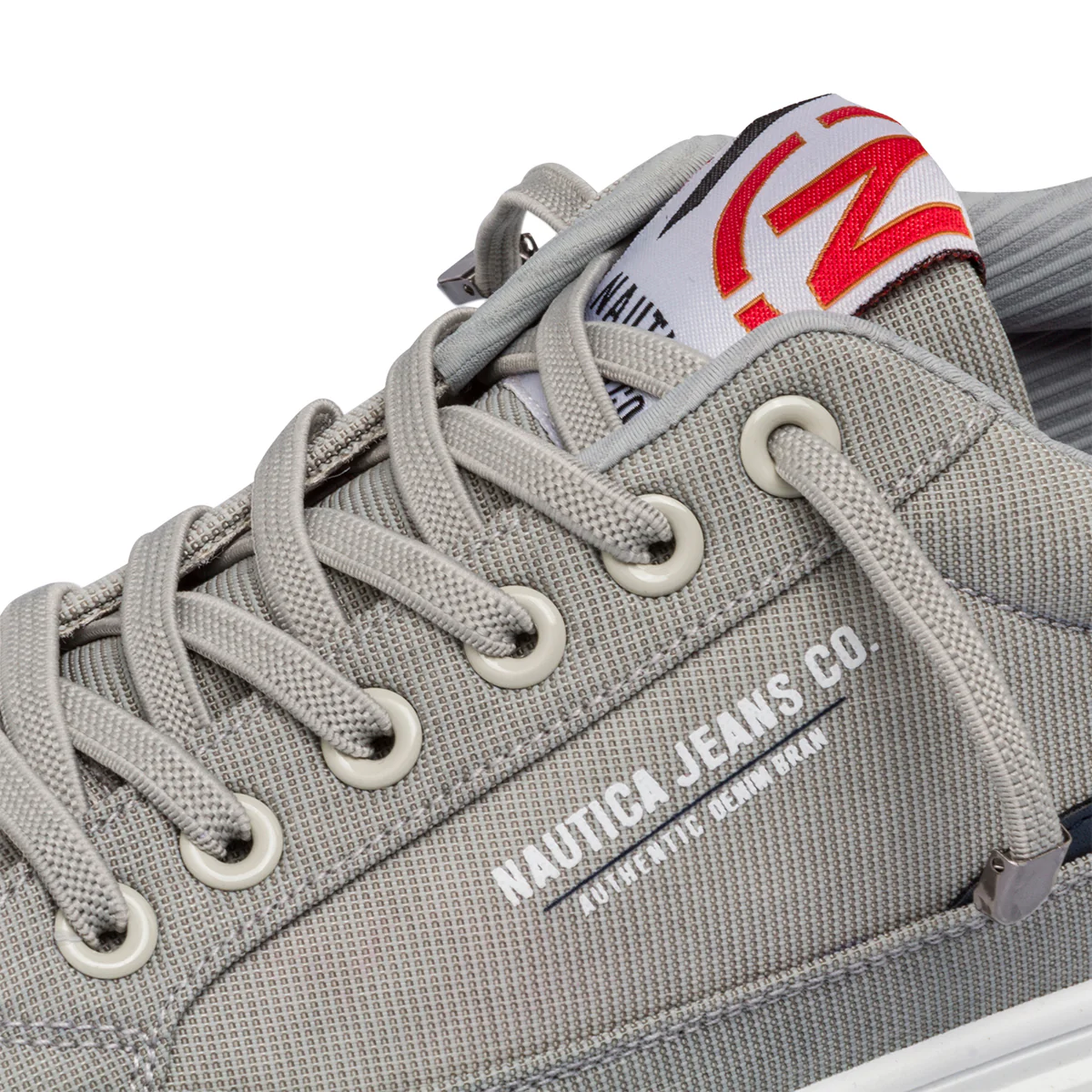 Sneakers grigie da uomo con logo laterale Nautica Kit Nyx - Image 6