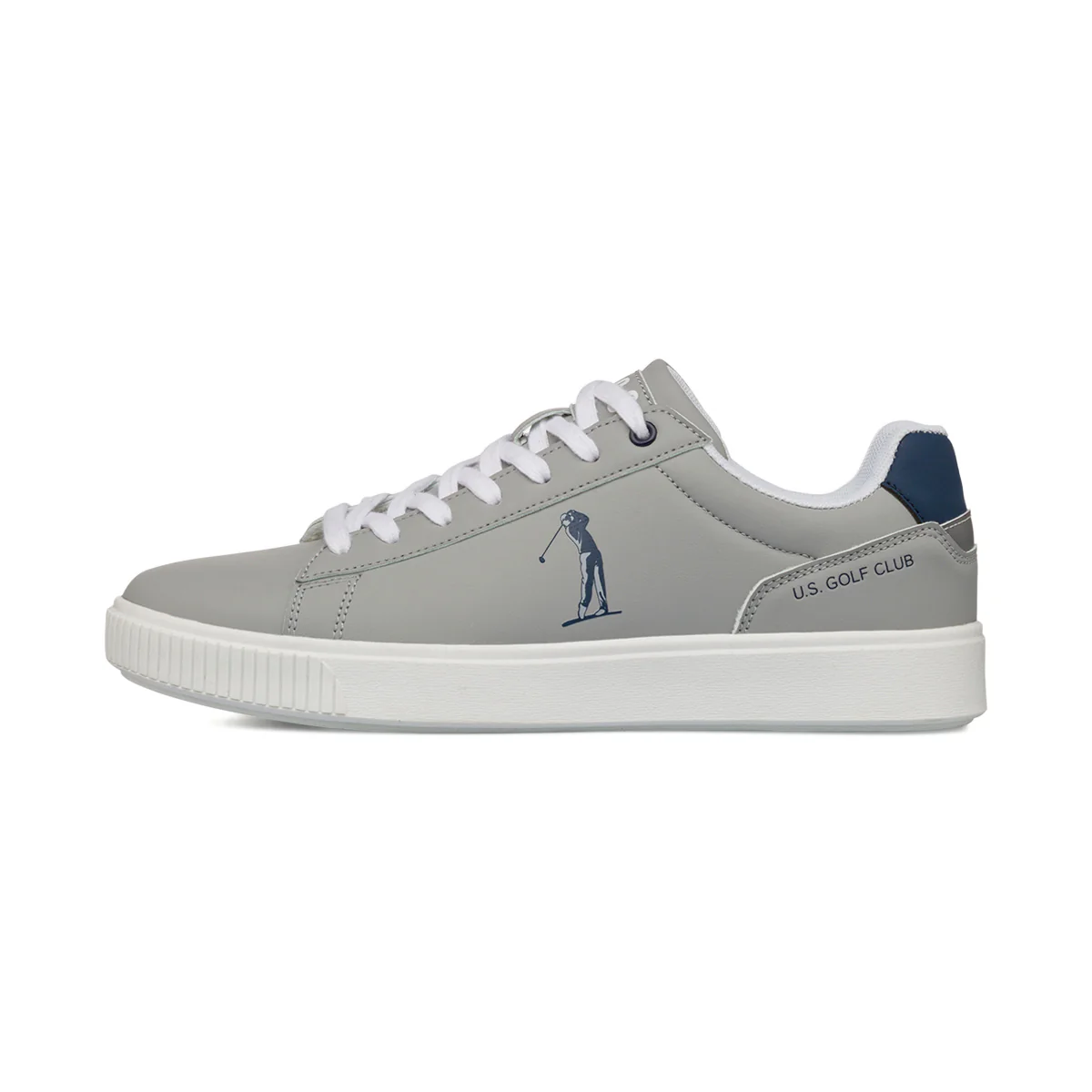 Sneakers grigie da Uomo con logo laterale US Golf Club
