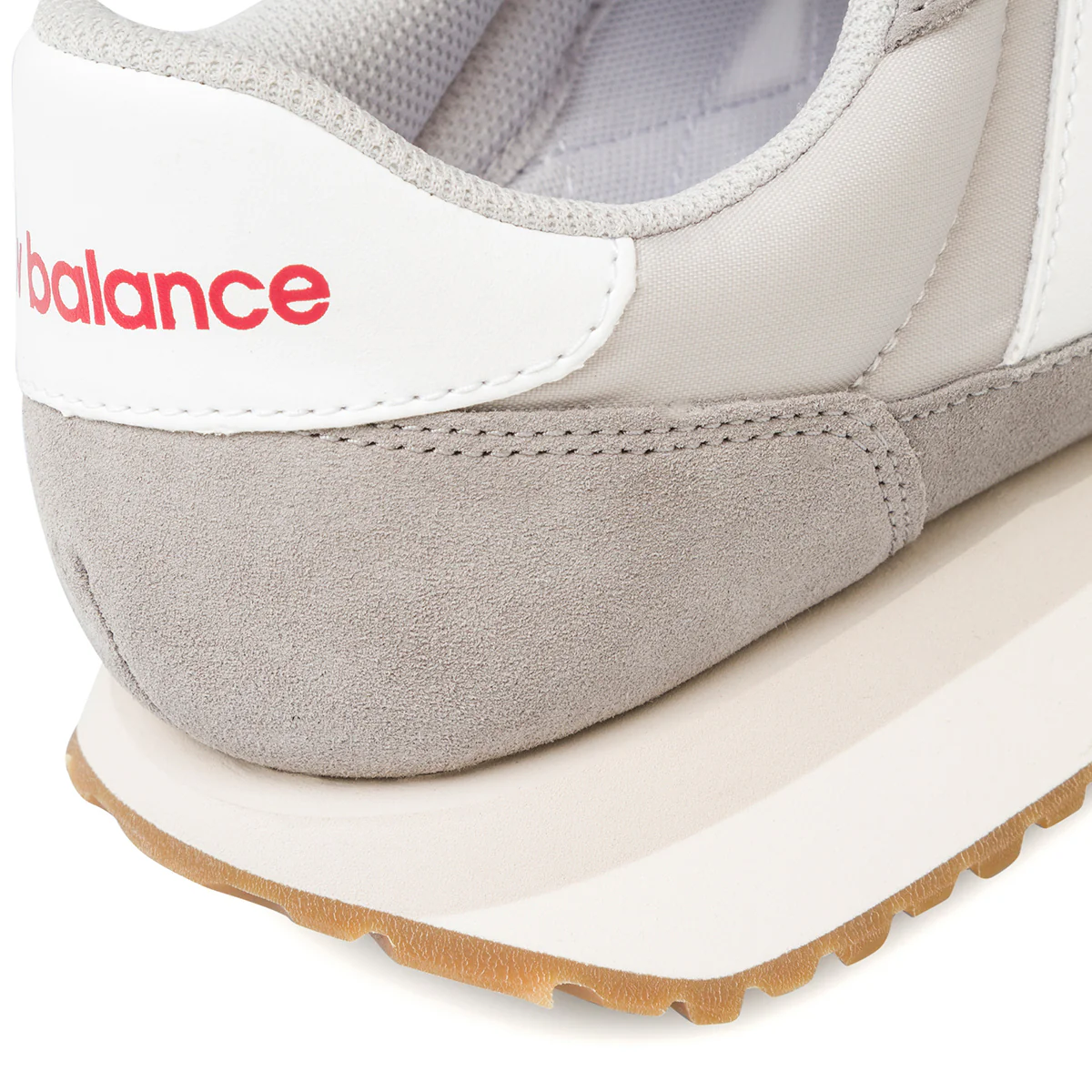 Sneakers grigie da uomo con maxi-logo laterale New Balance 237 - Image 7