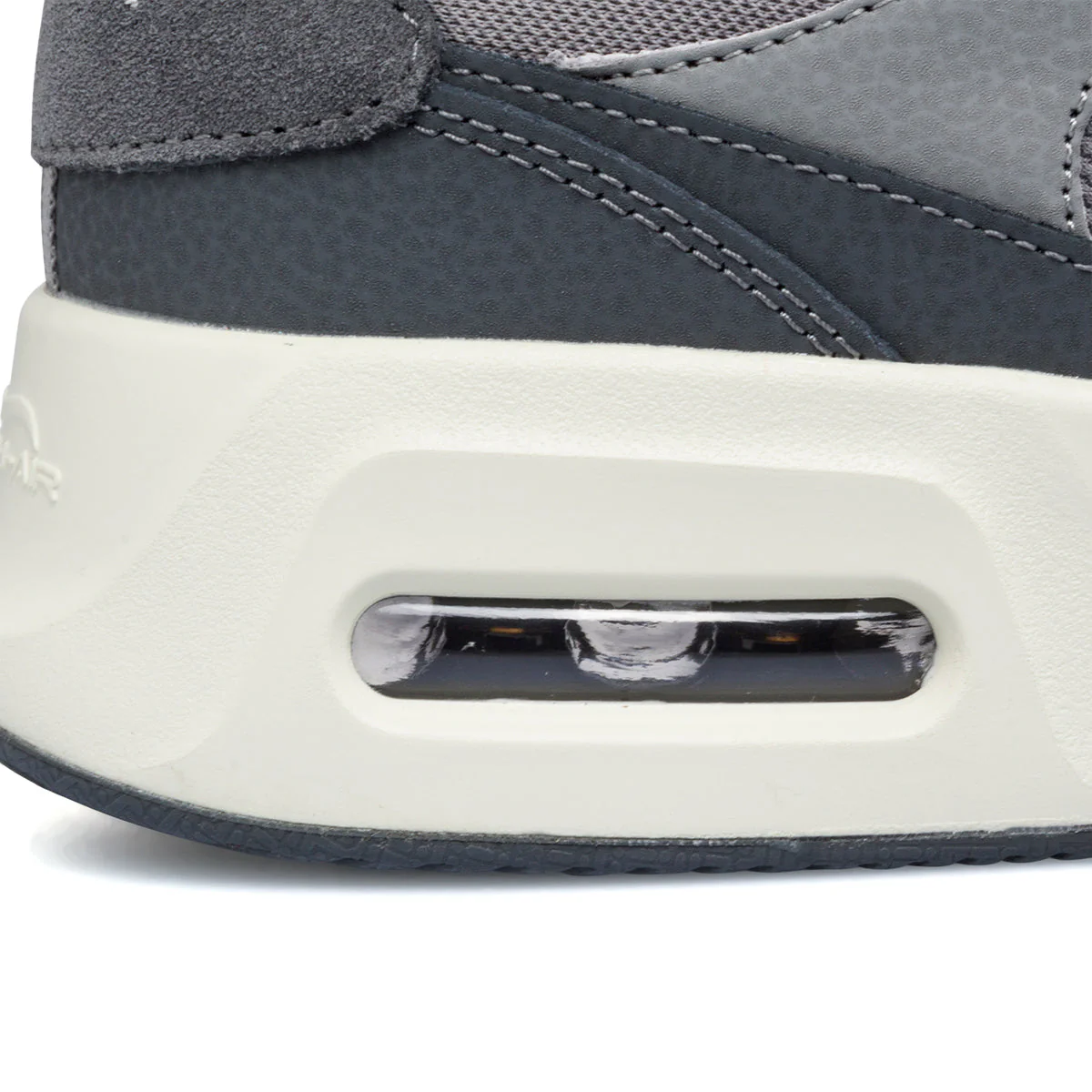 Sneakers grigie da uomo con sottopiede Memory Foam Skechers Skech-Air Court - Homegrown - Image 7