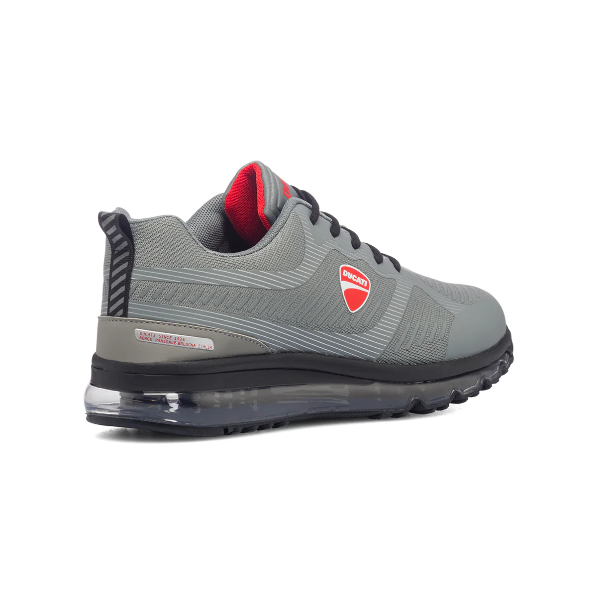 Sneakers grigie da uomo con suola ad aria Ducati Benedetto - Image 3