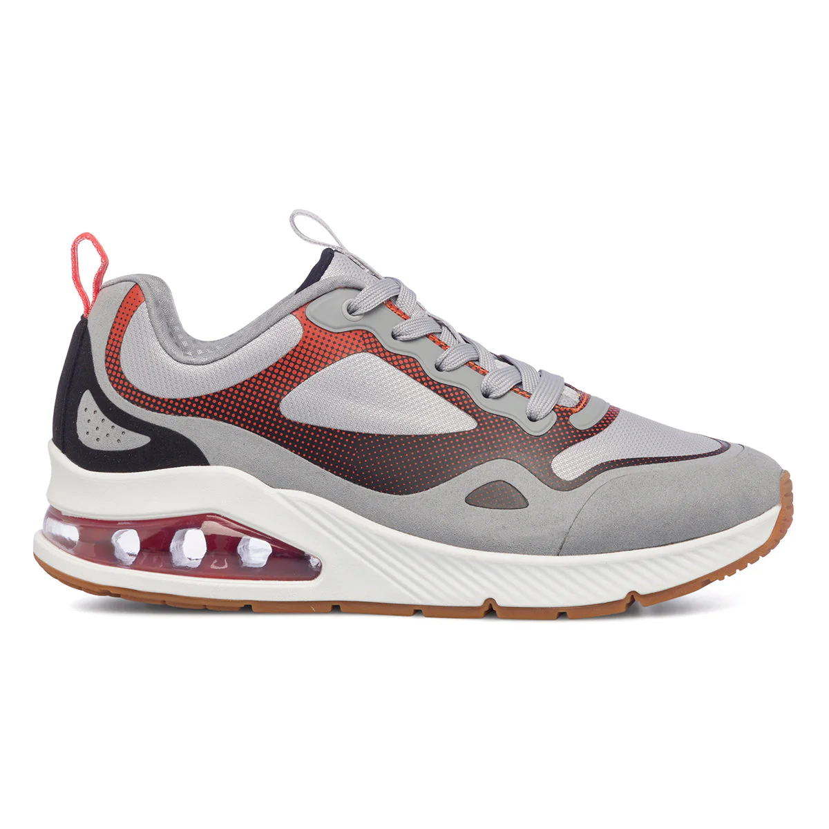 Sneakers grigie da uomo con suola ad aria Skechers Uno 2 Karma