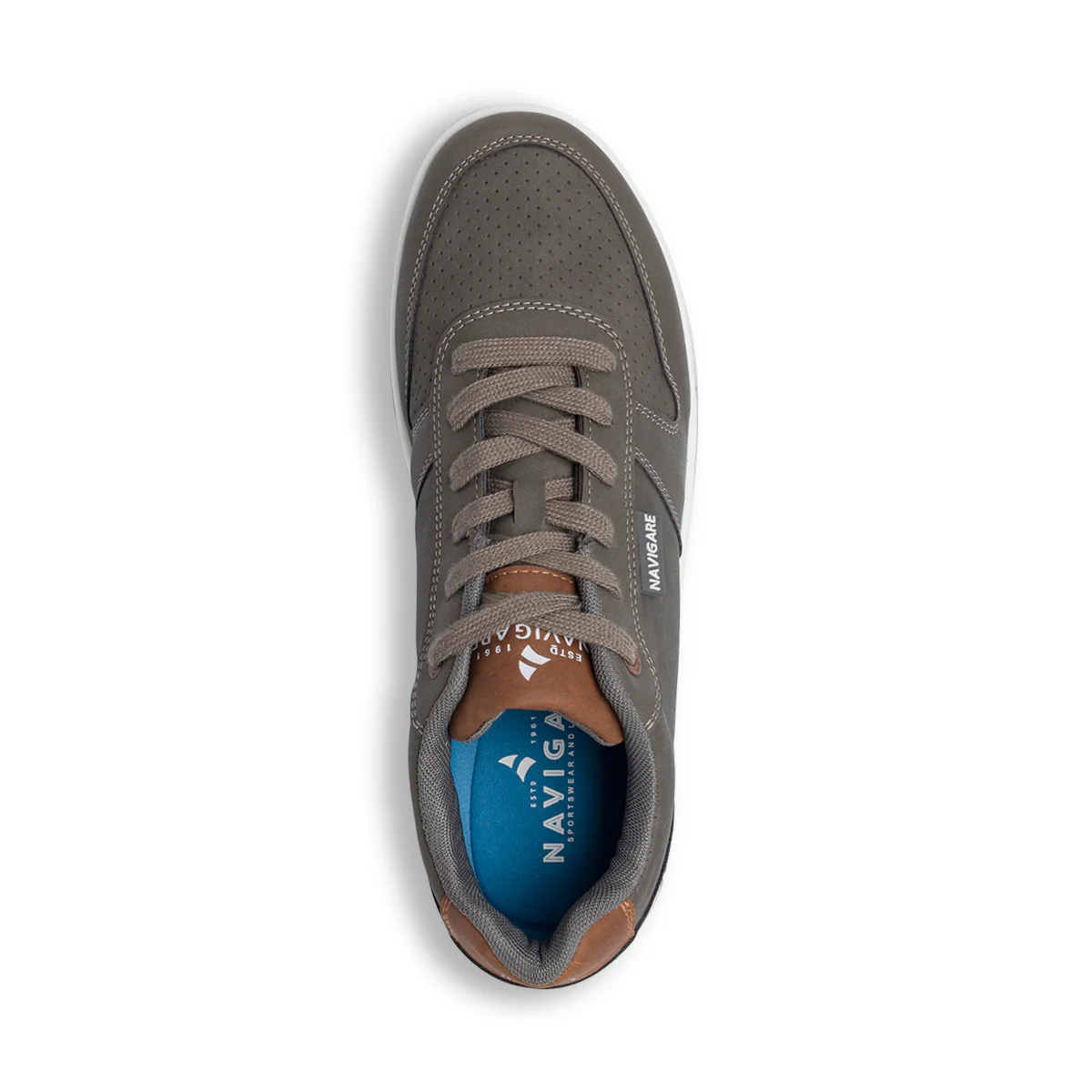 Sneakers Grigie da Uomo con etichetta logata Navigare - Image 5