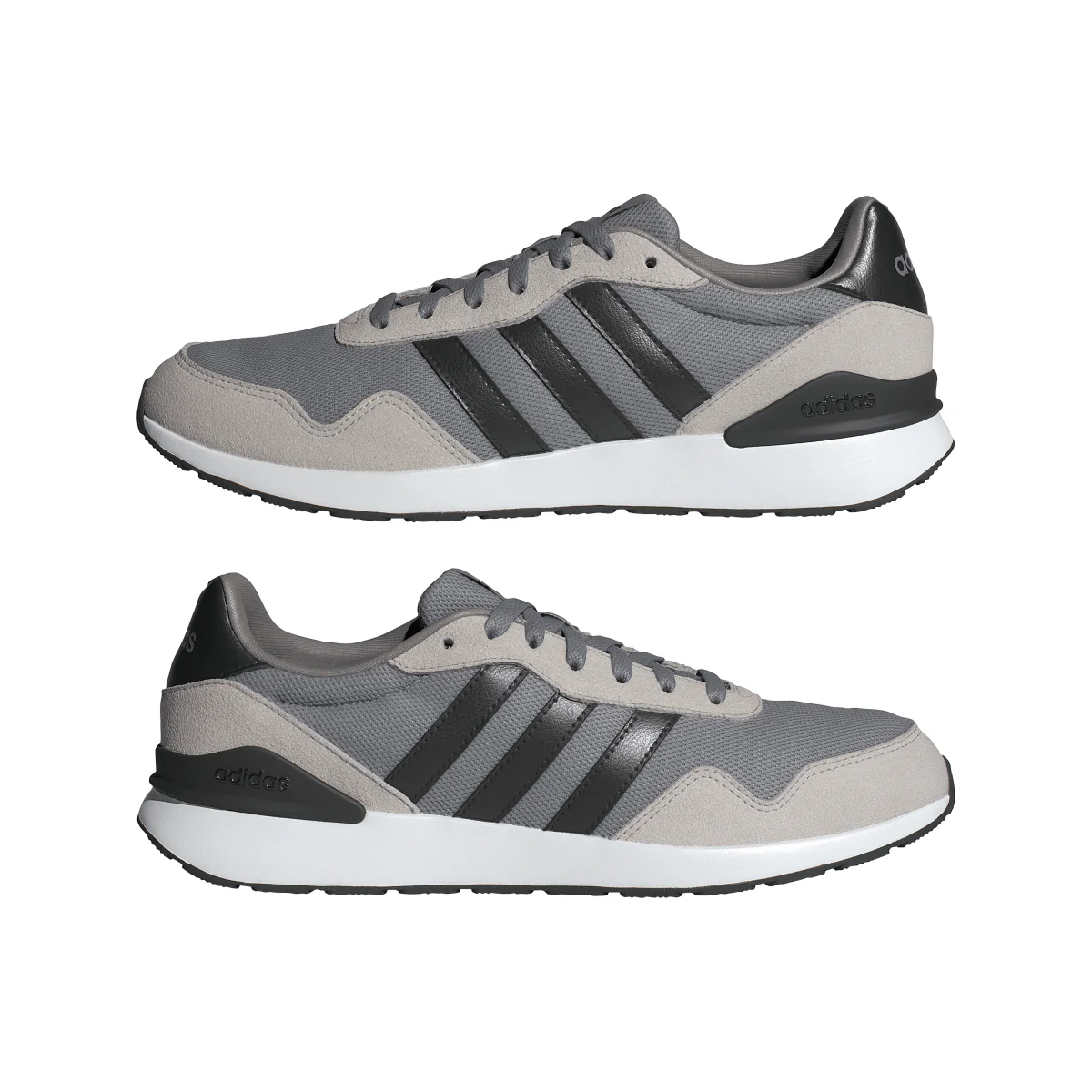 Sneakers grigie da Uomo RUN 60s 4.0 adidas - Image 4