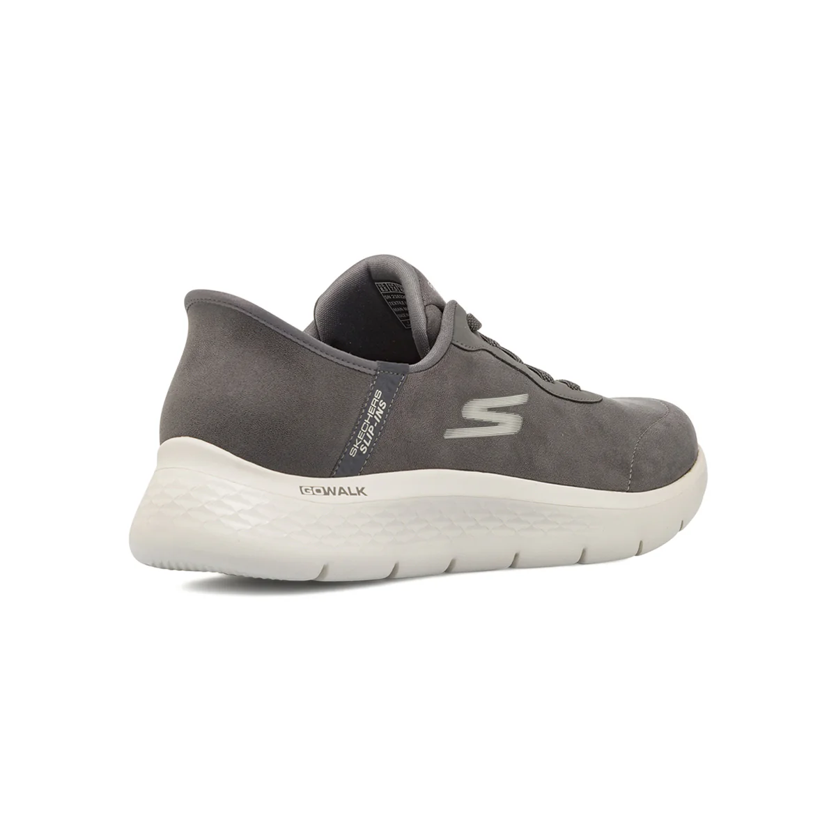 Sneakers Grigie da Uomo Skechers in Memory Foam Go Walk Slip-Ins - Image 3