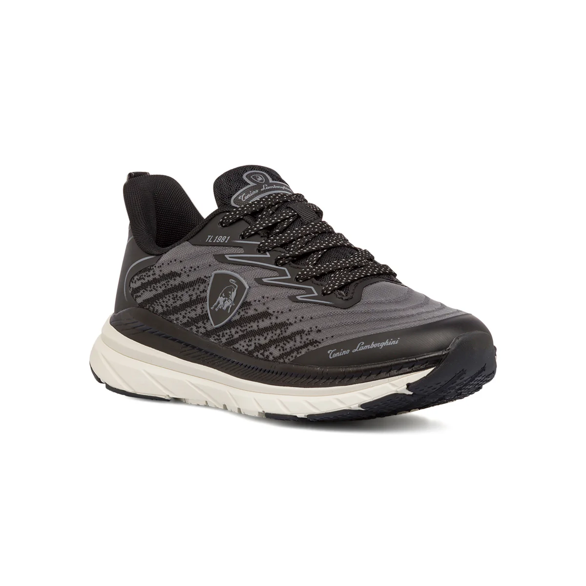 Sneakers grigie e nere da uomo Tonino Lamborghini Raptorkick - Image 2